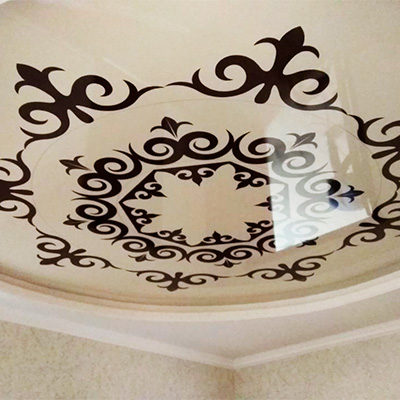 натяжные потолки С орнаментами Бишкек